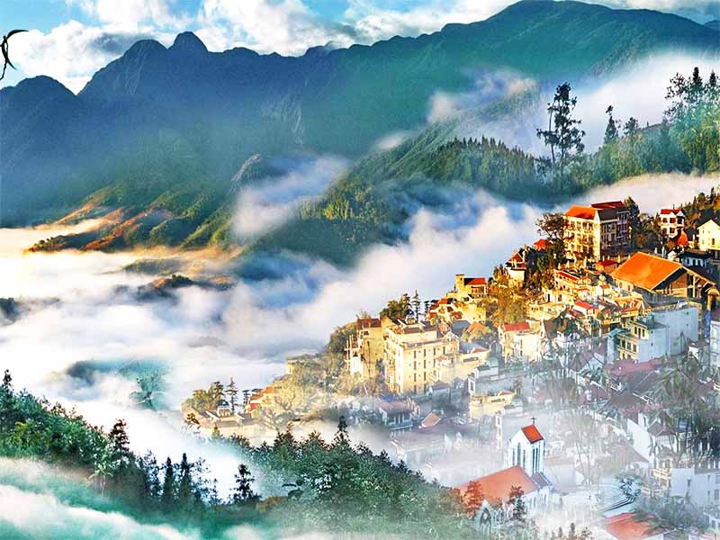 Sapa Tour 3 Days 2 Nights - Cat Cat Village - Ham Rong Mountain - Sleep in Hotel
